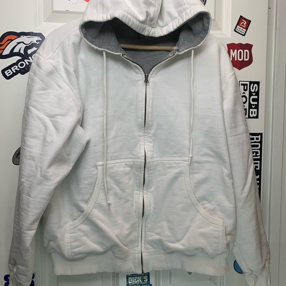 white champs hoodie
